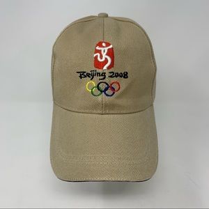 Beijing 2008 Olympics Unisex Baseball Hat Tan